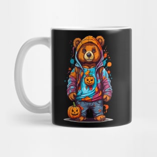 Halloween Bear - Cute Cartoon Bear Mug